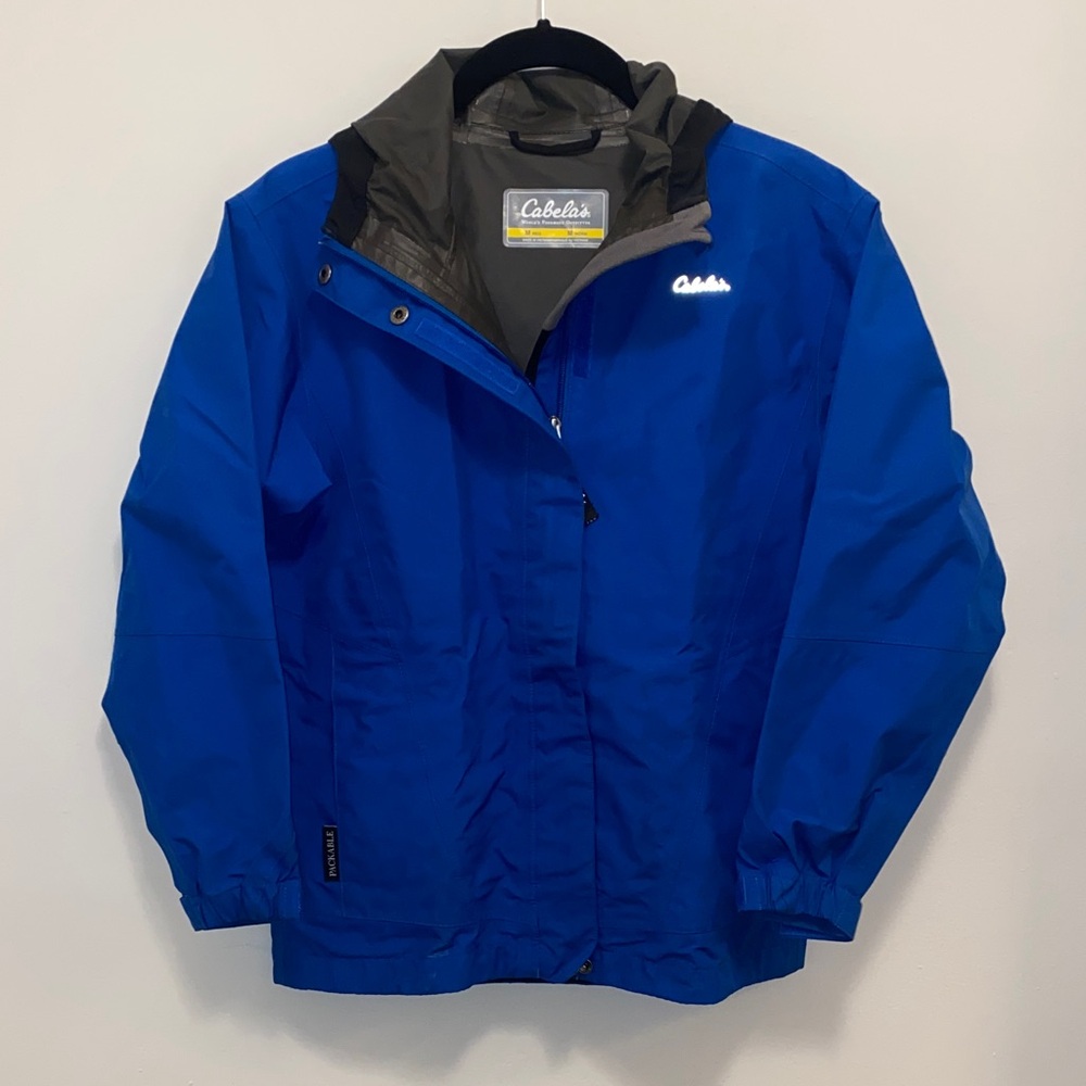 Cabela's Kids Bright Blue Raincoat